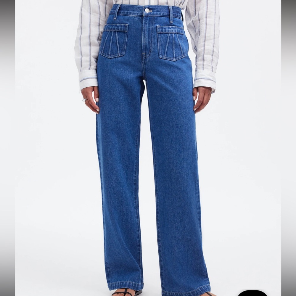 Madewell perfect vintage wide leg jean
